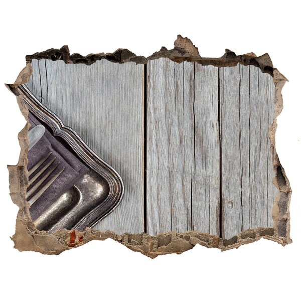 Wandfolien Loch in der Wand Ein charmantes Esszimmer im Landhausstil