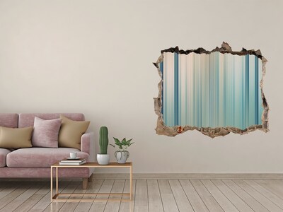 3D Wandtattoos Loch in der Wand Die Illusion von offenem Raum