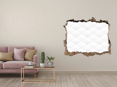 Wandtattoos Mauerdurchbruch Eine zerbrochene Mauer mit Blick in die Leere