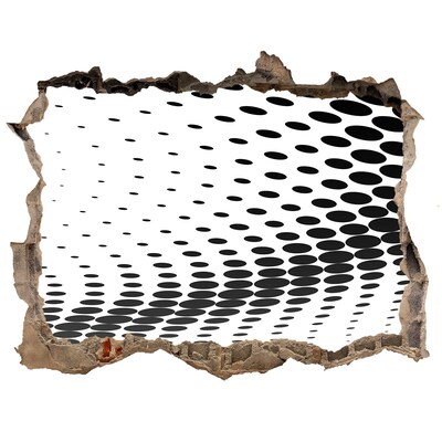 3D Wandtattoos Loch in der Wand Virtueller Raum im Loch