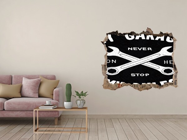 3D Wandsticker Loch Workshop zu den Regeln