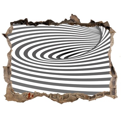 Wandtattoos Mauerdurchbruch Wirbel in der Realität