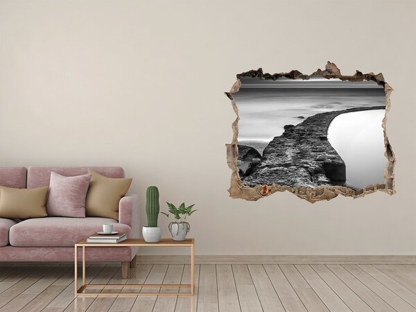 Wandtattoos Loch Steinboulevard am Meer