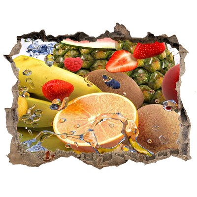 Wandtattoos Loch Das Fruchtparadies hinter der Mauer