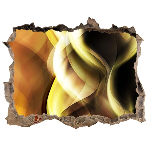 Wandtattoos Mauerdurchbruch Abstraktes Loch in der Wand