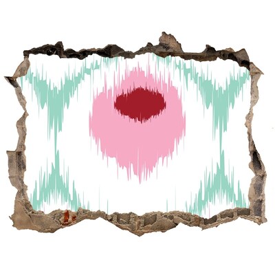 3D Wandsticker Loch Klangillusion aus Beton