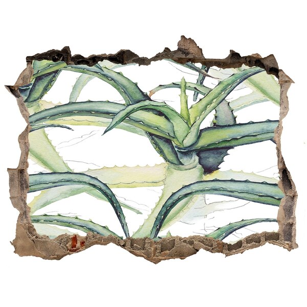 Wandtattoos Loch Eine grüne Oase aus Beton