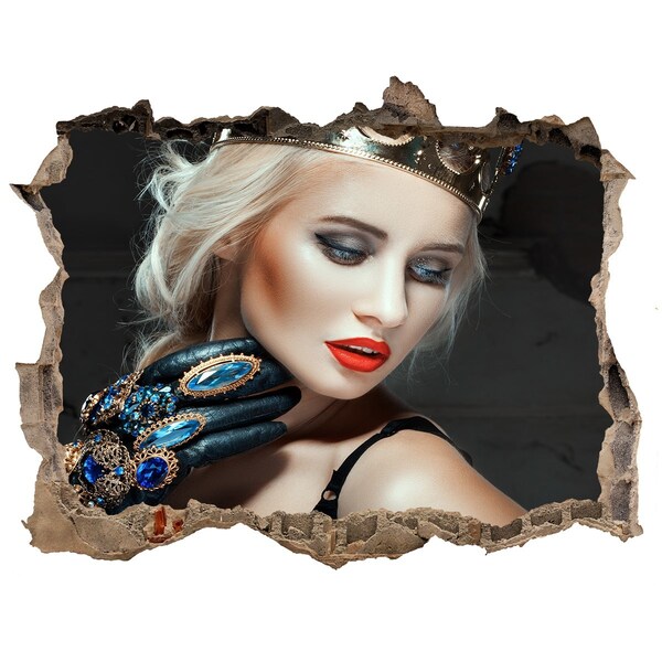 Wandtattoos Loch Prinzessin in den Ruinen