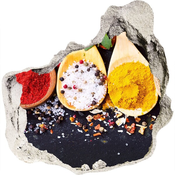 Wandtattoos Loch in der Wand Gewürzparadies