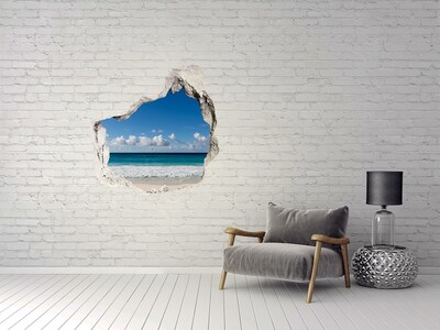 3D Wanddurchbruch Aufkleber Meerblick