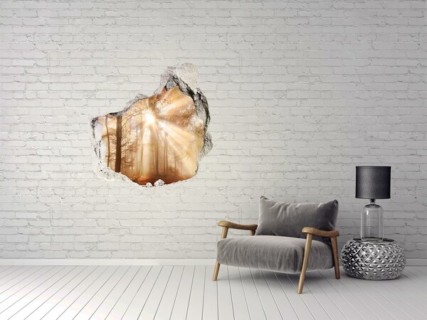 Mauerdurchbruch Aufkleber Waldpass der Sonne