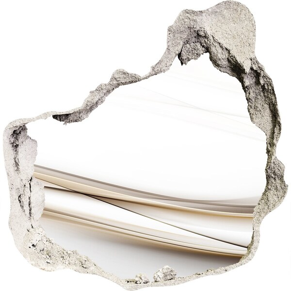 3D Wanddurchbruch Aufkleber Die Illusion von offenem Raum