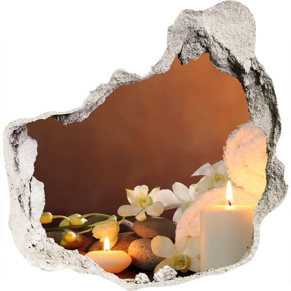 Wandtattoos Loch in der Wand Entspannen Sie sich im Spa