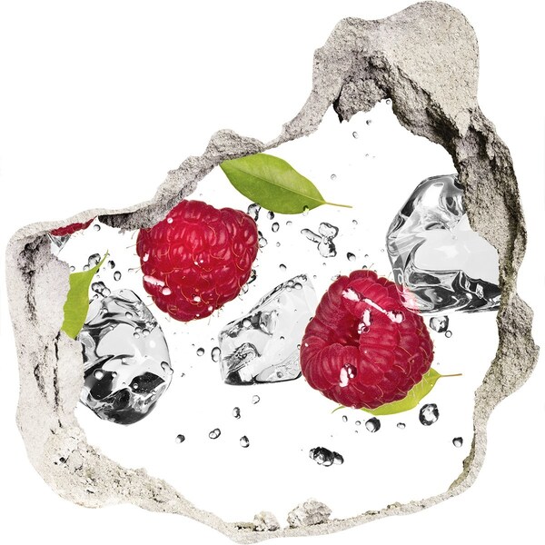 3D Wandtattoos Mauerdurchbruch Fruchtparadies mit Eis