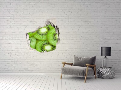 Wandtattoos Loch in der Wand Kiwi aus Beton