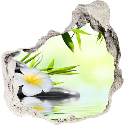 3D Wandtattoos Mauerdurchbruch Eine Oase der Ruhe in der Natur