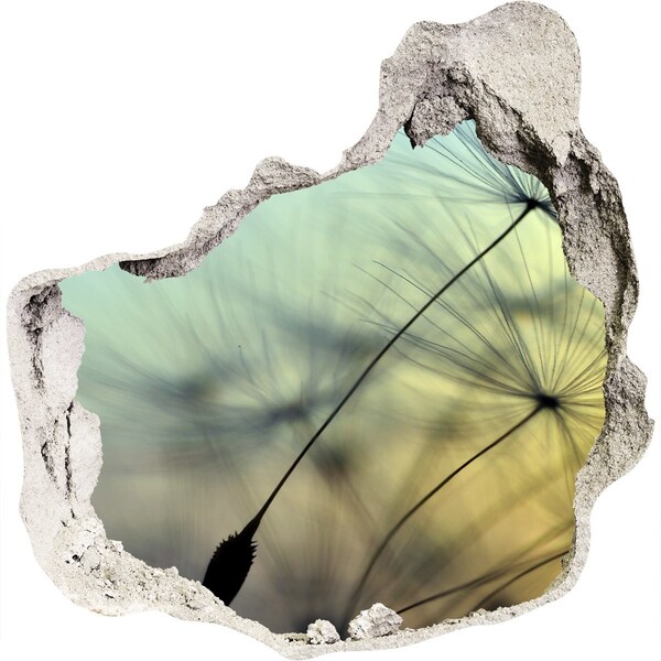 3D Wandtattoos Mauerdurchbruch Löwenzahntraum