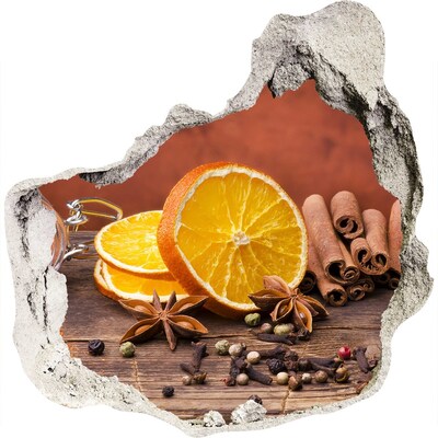 Wandaufkleber Loch 3D Küchengerüche