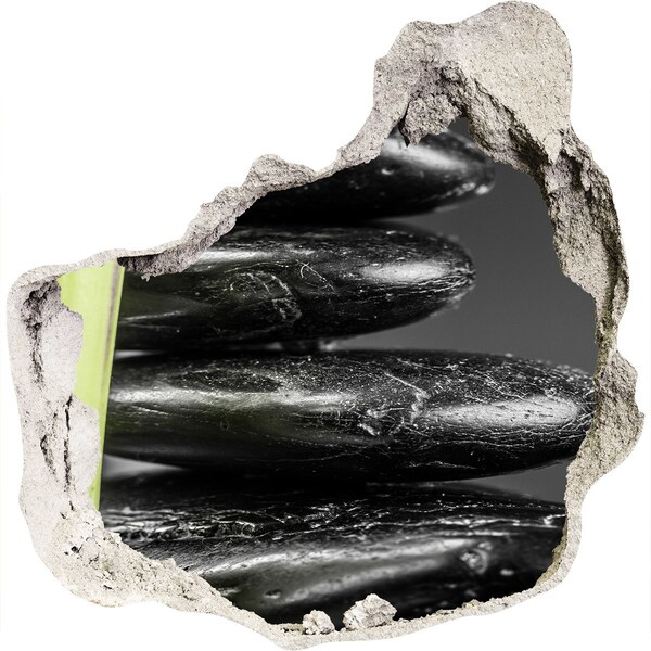 Wandfolien Loch in der Wand Spa-Steine