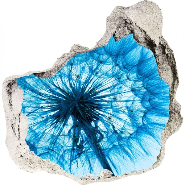 Wandaufkleber Loch 3D Die Unterwasserwelt in Blautönen