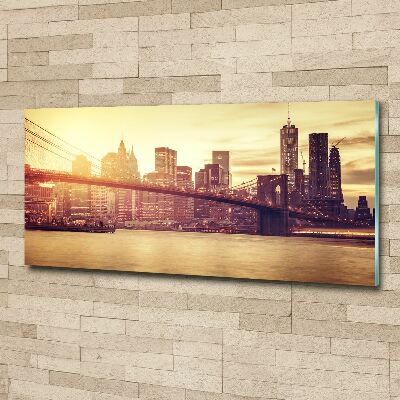 Acrylbild Fotodruck Manhattan, New York