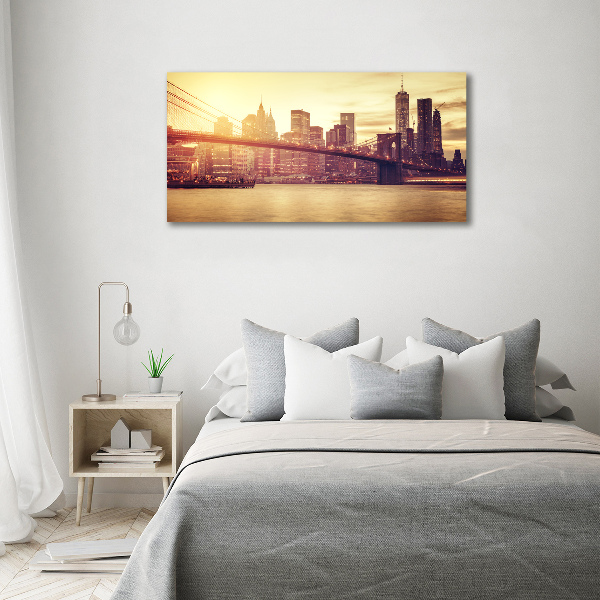 Acrylbild Fotodruck Manhattan, New York