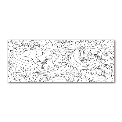 Foto auf Acryl Ornamente