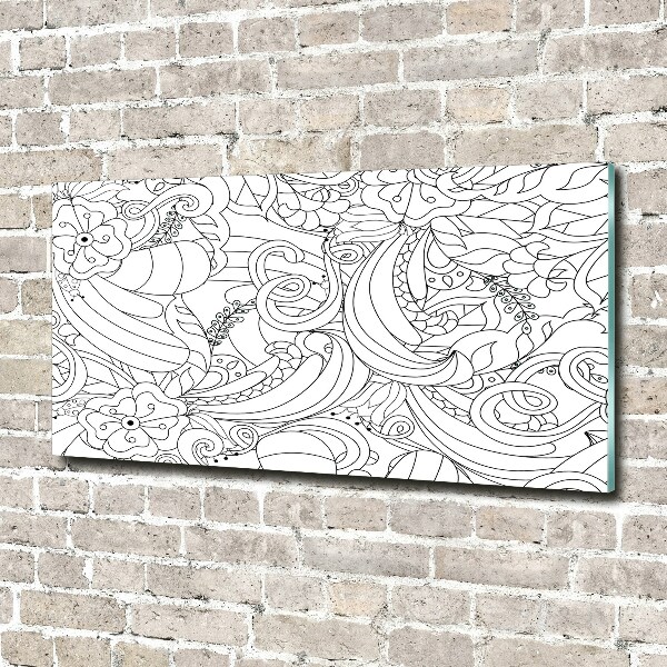 Foto auf Acryl Ornamente