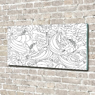 Foto auf Acryl Ornamente