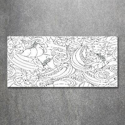 Foto auf Acryl Ornamente