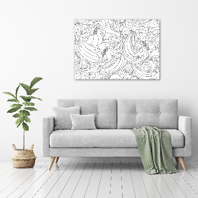 Foto auf Acryl Ornamente