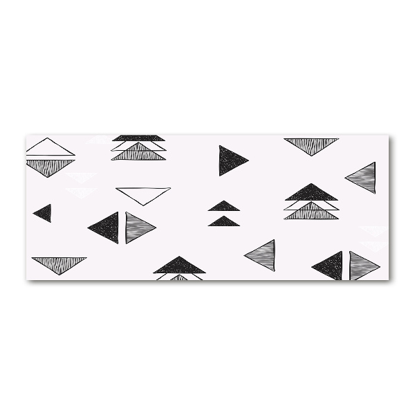 Acrylglas-Druck Dreieckshintergrund