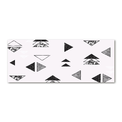 Acrylglas-Druck Dreieckshintergrund