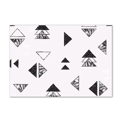 Acrylglas-Druck Dreieckshintergrund