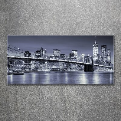 Acrylbild Fotodruck Manhattan, New York