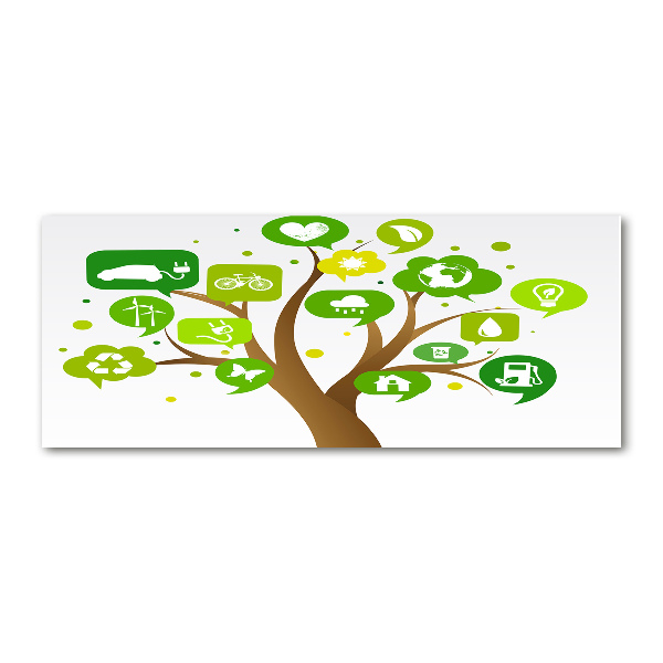 Bild auf Acrylglas Ökologischer Baum