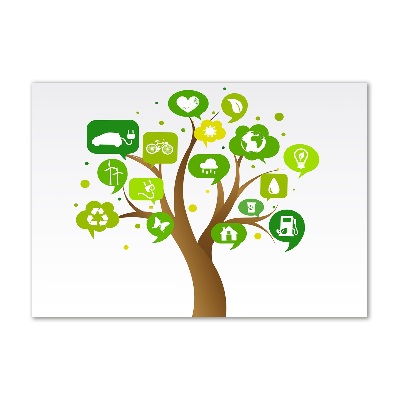Bild auf Acrylglas Ökologischer Baum