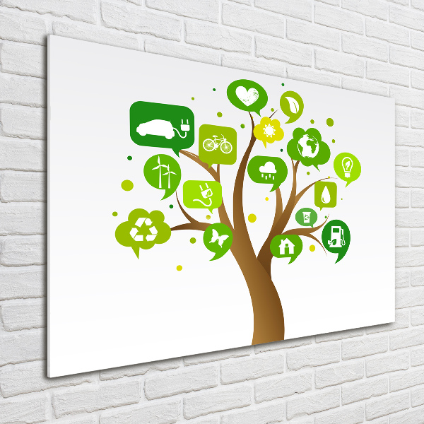 Bild auf Acrylglas Ökologischer Baum