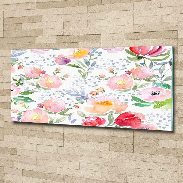 Bild auf Acrylglas Mohnblumen