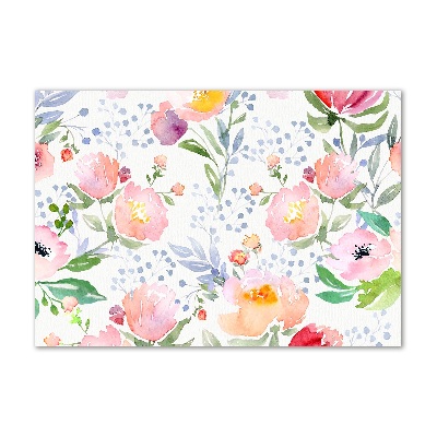 Bild auf Acrylglas Mohnblumen