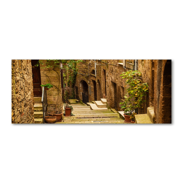 Foto auf Acryl Italienische Straßen