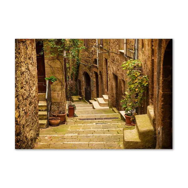 Foto auf Acryl Italienische Straßen
