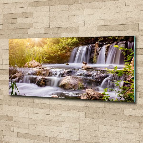 Bild auf Acrylglas Wasserfall