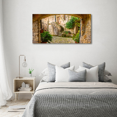 Acrylbild Fotodruck Italienische Straßen