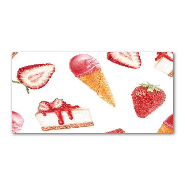 Bild auf Acrylglas Nachtisch