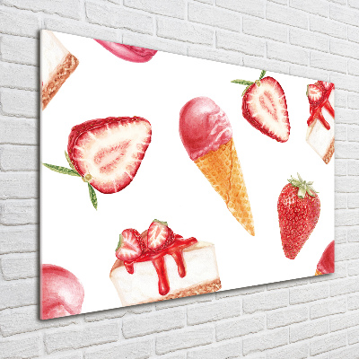 Bild auf Acrylglas Nachtisch