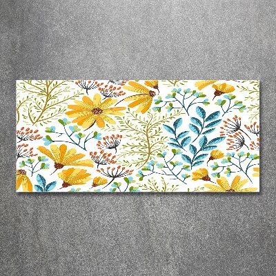 Acrylglas-Druck Frühlingsblumen