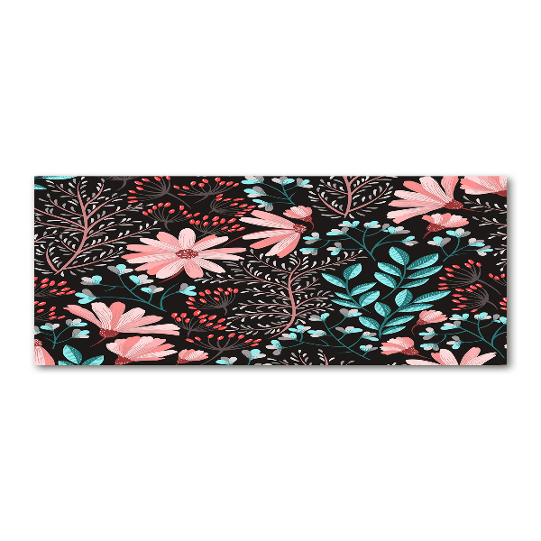 Foto auf Acryl Frühlingsblumen