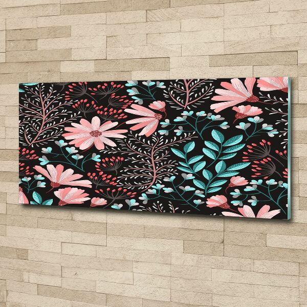 Foto auf Acryl Frühlingsblumen