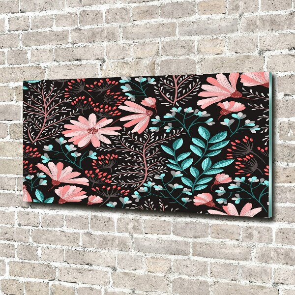 Foto auf Acryl Frühlingsblumen